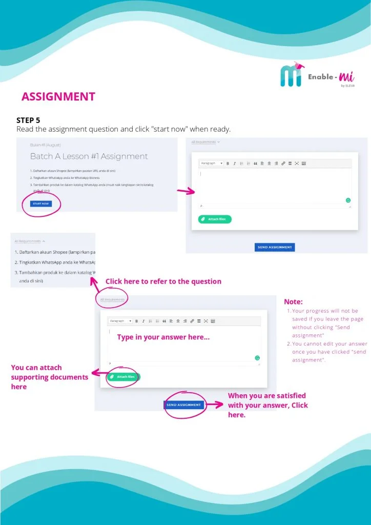 Enable-mi Quizzes Assignments 03